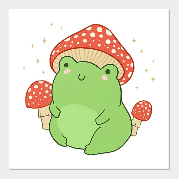 Мухомор в стиле