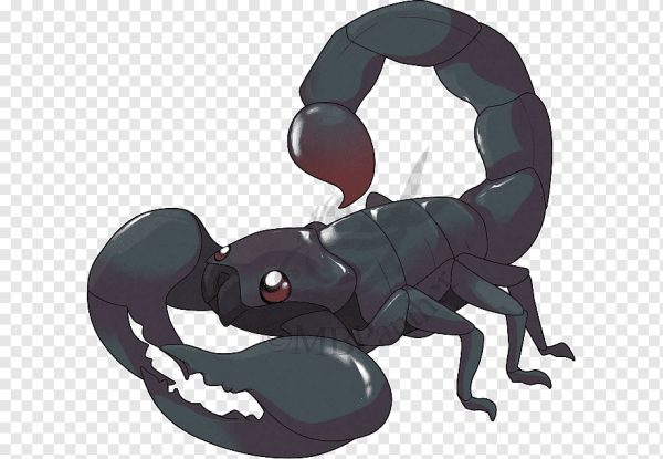 Чиби Скорпион арт