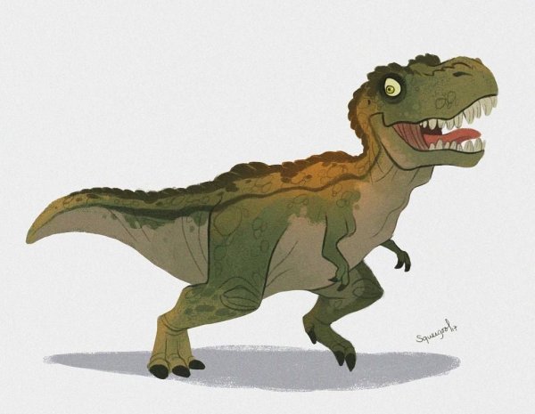 Динозавры для срисовки