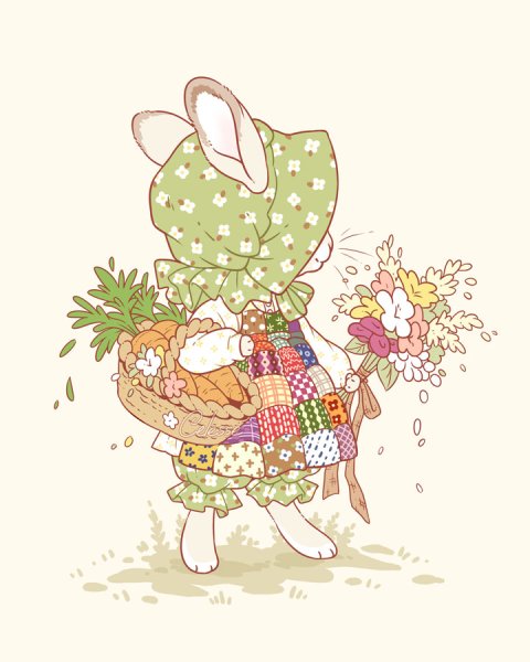 Иллюстрации кроликов милота
