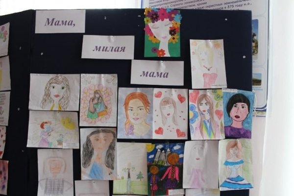 Конкурс рисунков ко Дню матери