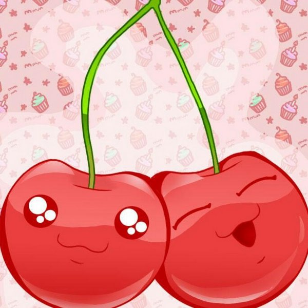 Две Вишенки с улыбкой