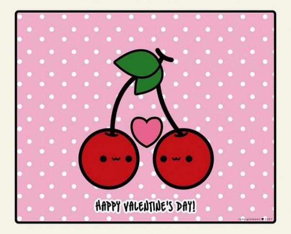 Милая вишня рисунок