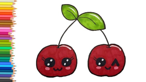 Вишня для срисовки