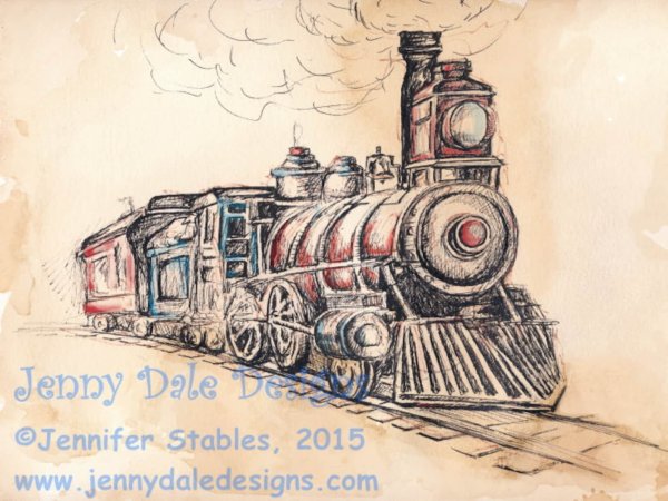 Железная дорога скетч