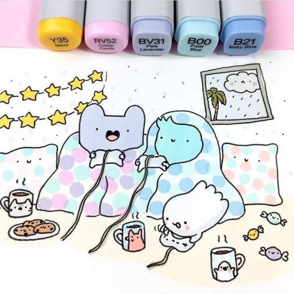 Маленькие рисунки для скетчбука