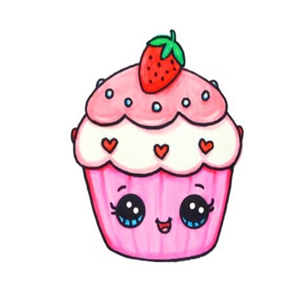 Монстры кексики для рисования