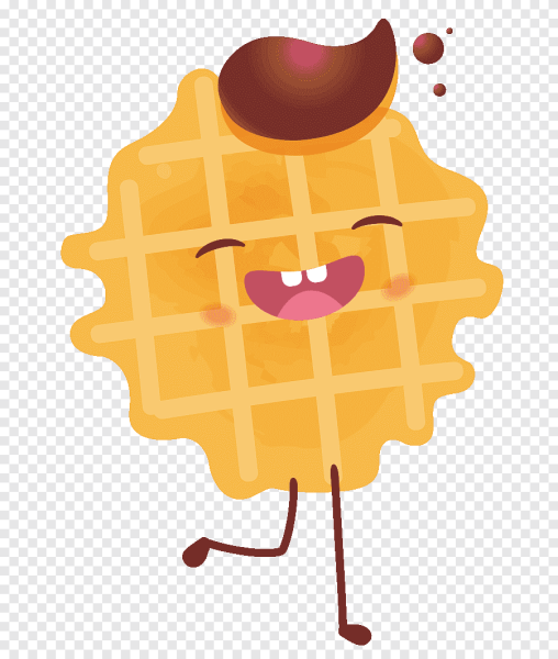 Вафли мультяшные