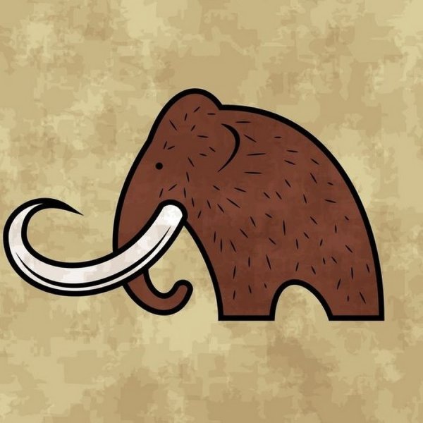 Мамонт стилизация