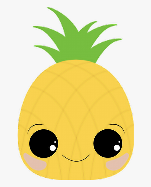 Рисунок ананаса для срисовки