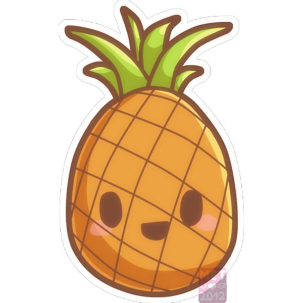 Милый ананас с глазками