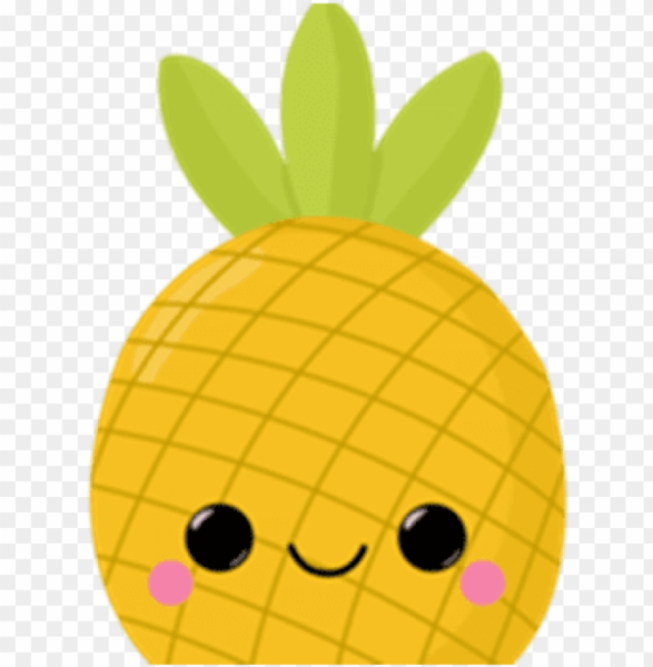 Милые фрукты ананас