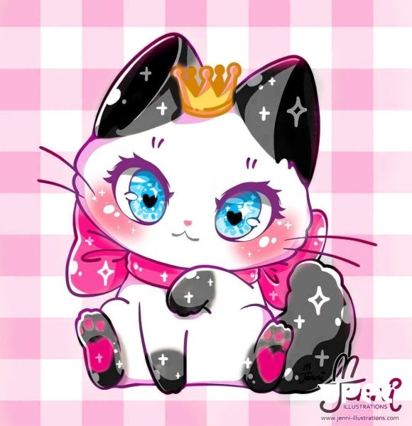 Милые кавайные котики