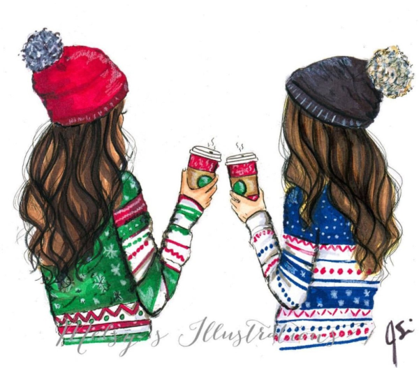 Мультяшная девочка