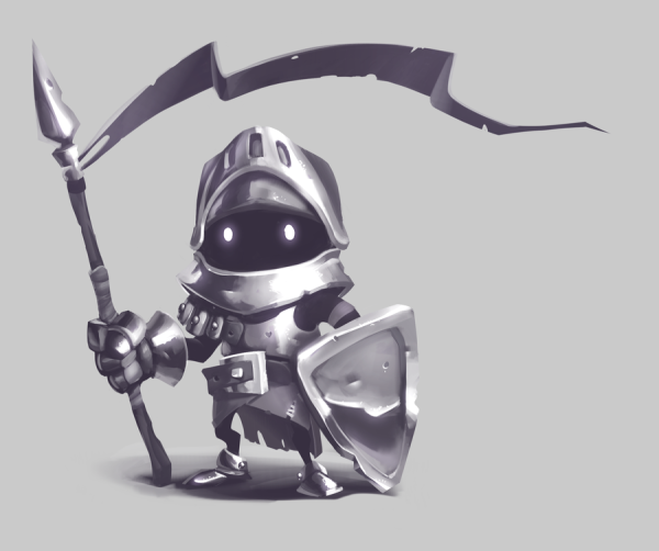 Маленький рыцарь арт