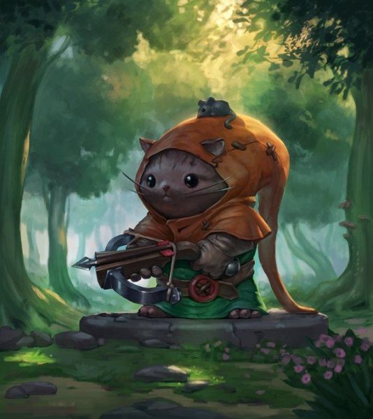 Коты воины арт