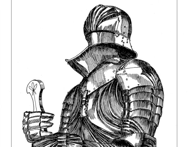 Рыцарь мультяшный