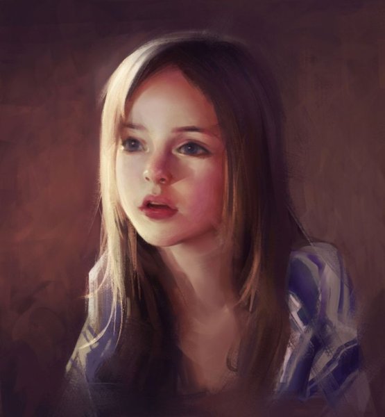 Милла Йовович портрет