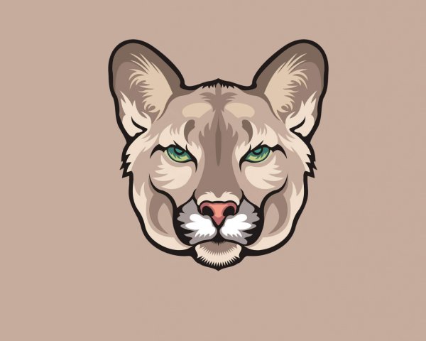 Пума арт Минимализм