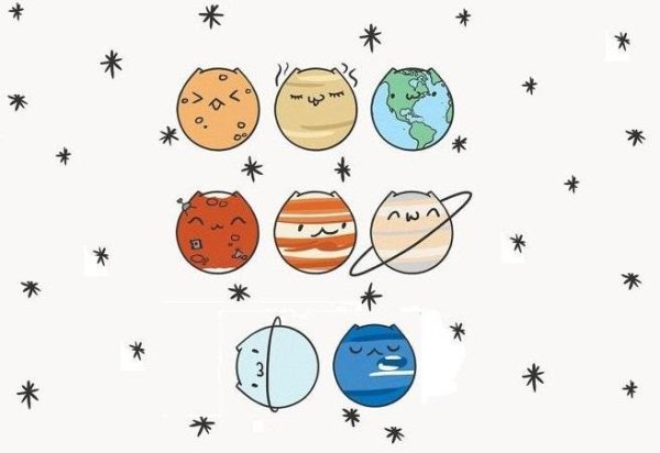 Планеты для срисовки