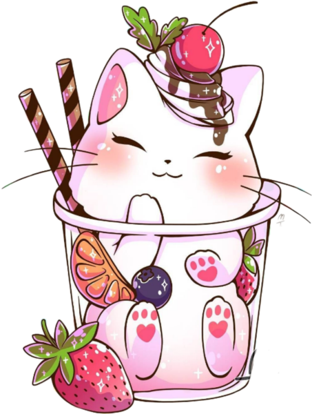 Кавайные рисунки для срисовки