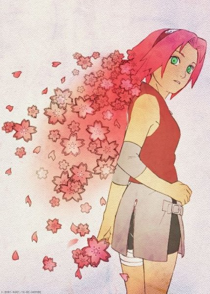 Сакура Харуно арт