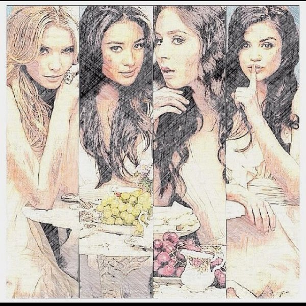 Милые обманщицы аниме