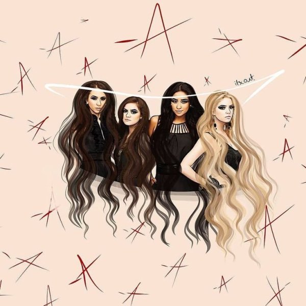 Раскраски сериал милые обманщицы