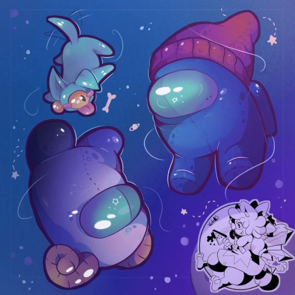 Амонг АС арт