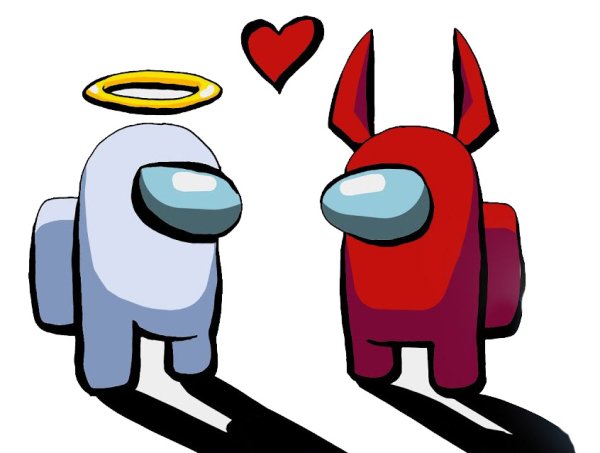 Нарисовать амонг АС