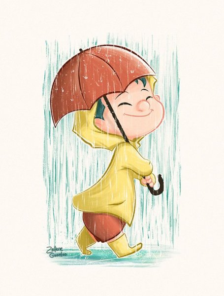 Веселый дождик