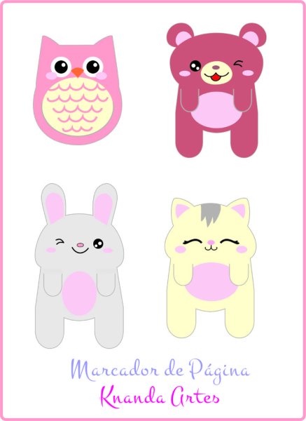 Закладки в виде животных