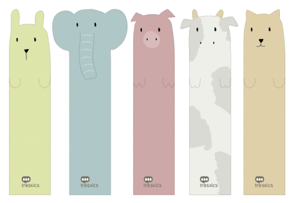 Закладки животные