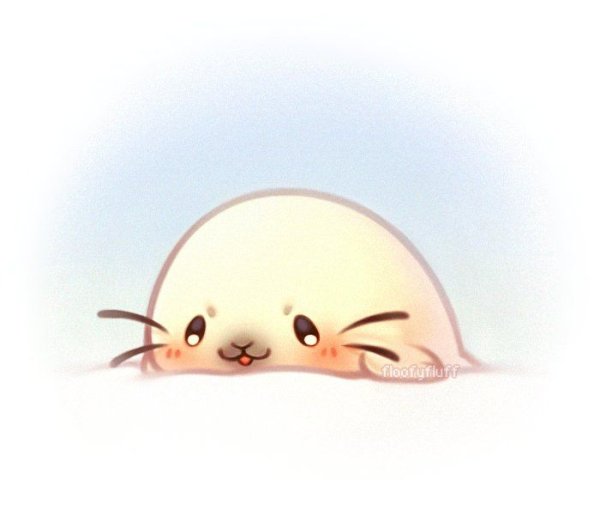 Кавайный тюлень