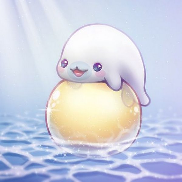 Кавайный тюлень