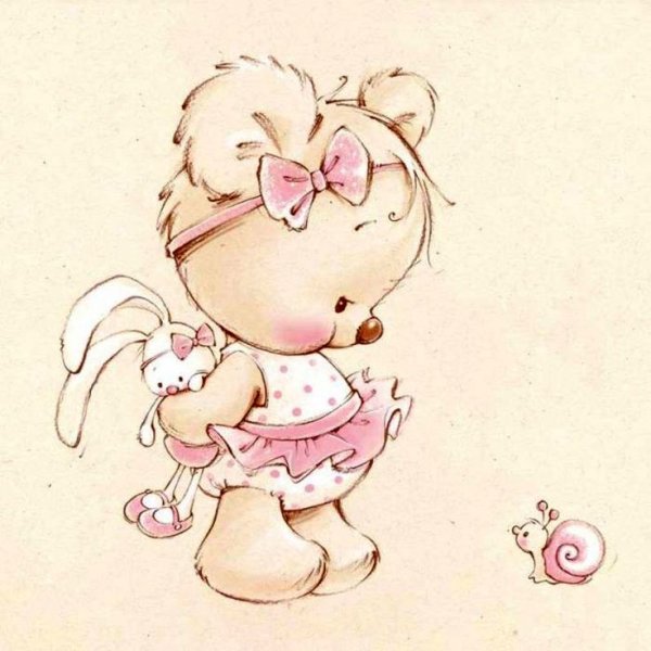 Иллюстрации Марины Федотовой мишки