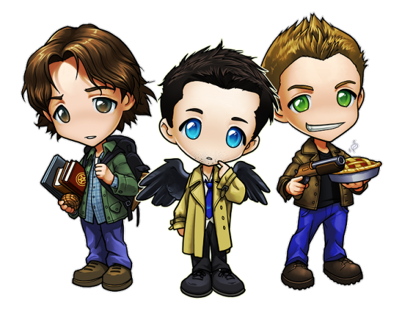 Сверхъестественное Кастиэль Чиби