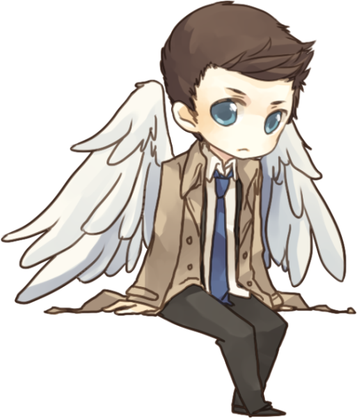 Сверхъестественное Кастиэль Чиби