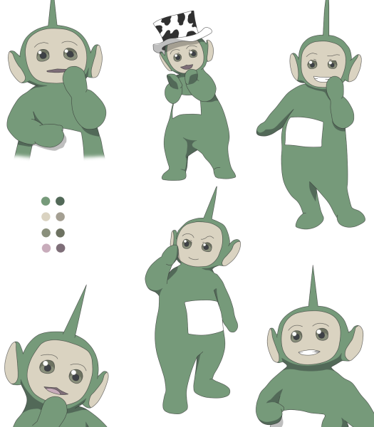 Телепузики персонажи Дипси