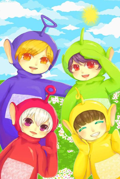 Телепузики Дипси арт