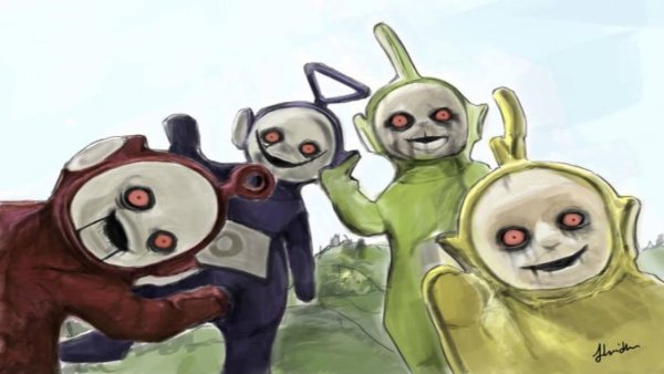 Черный телепузик