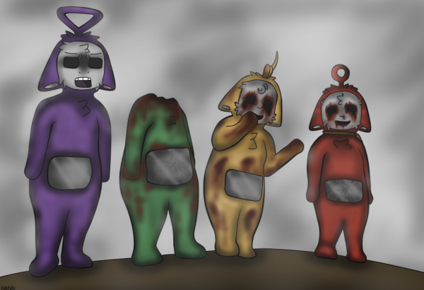 Телепузики Дипси хоррор