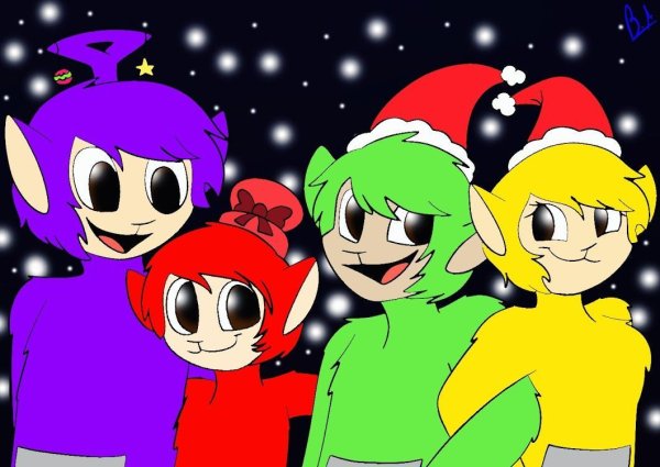 Слендерпузики Ляля и Дипси