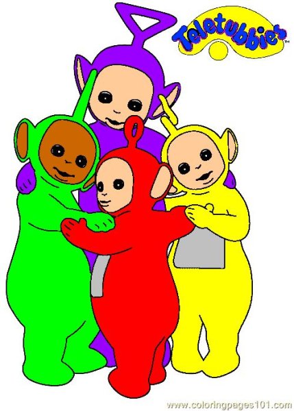 Открытки с Телепузиками