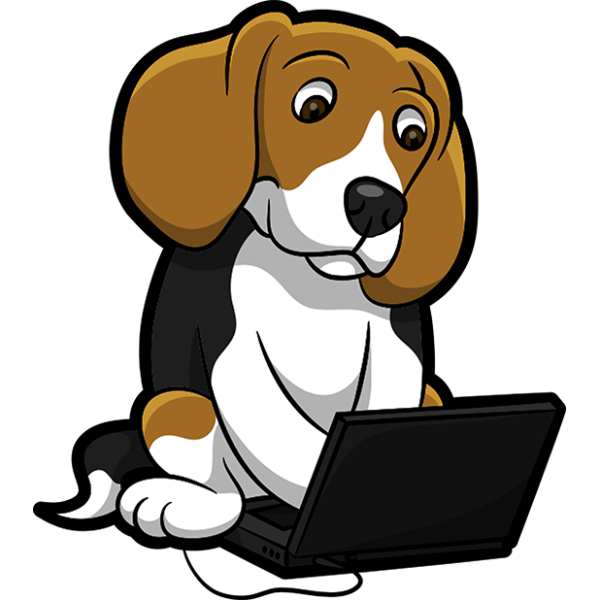 Бигль мультяшный