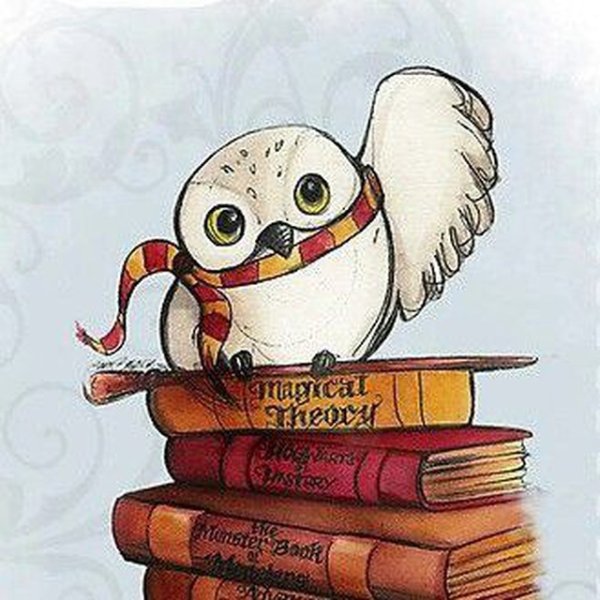 Чиби Сова из Гарри Поттера