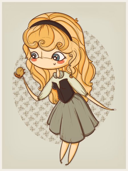 Кавайные герои Дисней