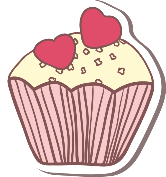 Рисунки для срисовки пирожное