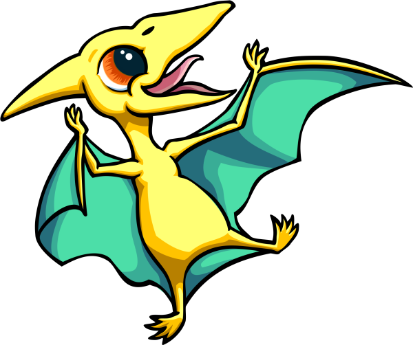 Динозаврик птирадактиль