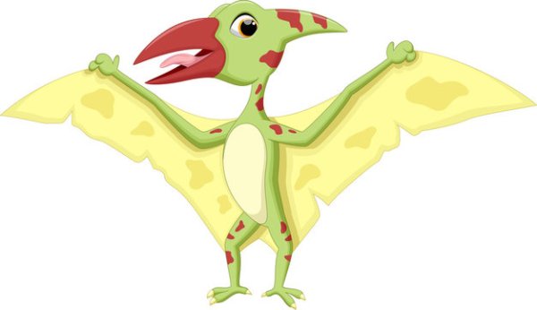 Гугл Динозаврик птеродактиль